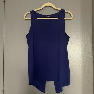 Express Tank Top w/ Open Back 💜